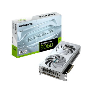 GIGABYTEbMKoCg NVIDIA GeForce RTX 5060  I[o[NbN zCgJ[ OtBbN{[h GV-N5060EAGLEOCICE-