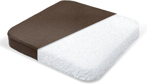 �����V�^ ��C�̏�ɍ���N�b�V�����i�u���E���E40×40cm�j 4621777-OVITAS Air Seat Double Cushion�@MORIPiLO [4621777OVITAS]