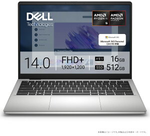 DELLbf 14^ m[gp\R Dell 14 DC14255yJoshinIWiziRyzen AI 5 330/ 16GB/SSD 512GB/Officej-v`iVo[ MCD44-FWM3SJ