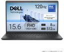 DELL｜デル 15.6型 ノートパソコン Dell 15 DC15250（Core 3 100U/メモリ 8GB/SSD 512GB/Office）-カーボンブラック ND25-GHM3BJ