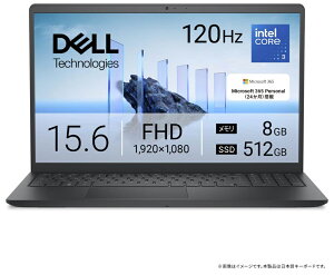 DELLbf 15.6^ m[gp\R Dell 15 DC15250yJoshinIWiziCore 3 100U/ 8GB/SSD 512GB/Officej-J[{ubN ND25-GHM3BJ