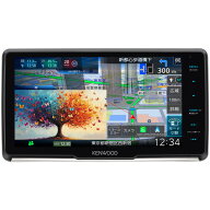 ケンウッド 地上デジタルTVチューナー/Bluetooth内蔵 DVD/USB/SD AVナビゲーション 大画面9V型フローティ…