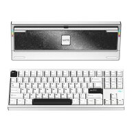 WOBKEY｜ウォブキー Type-C/無線(2.4GHz)/Bluetooth対応 メカニカルキーボード Crush80 Pro（シルバー） …