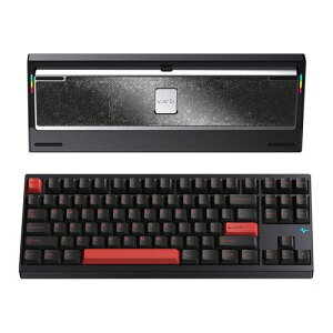 WOBKEY�b�E�H�u�L�[ Type-C/����(2.4GHz)/Bluetooth�Ή� ���J�j�J���L�[�{�[�h Crush80 Pro�i�u���b�N�j PC80REBK