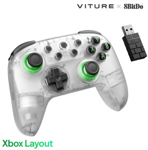 VITURE�b���B�`���A�[ VITURE x 8BitDo Ultimate 2C ���C�����X �R���g���[���[�iXbox���C�A�E�g�j 8BD-ULTM-XBX