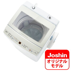 �i�W���ݒu����_A�G���A�̂݁j�A�N�A 7.0kg �S��������@�@�z���C�g AQW-P7AJ-W �uAQW-P7A�v ��Joshin�I���W�i�����f�� AQUA [AQWP7AJW]