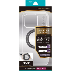 MS Products iPhone 17 Pro Max360x]X^htn[hP[X uMASTER CLEAR mag swingv NA/ubN LEPLUS LN-IL25MCMSBK