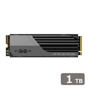 Silicon PowerbVRp[ SiliconPower M.2 2280 NVMe PCIe Gen 4x4 XS70 q[gVNtSSD 1TByPS5Ήz SP01KGBP44XS7005