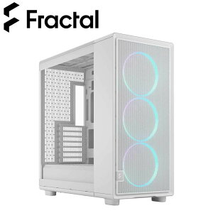 Fractal DesignbtN^fUC t^[^PCP[X Epoch XL White TG RGB Clear tintizCgj FD-C-EPO1X-05