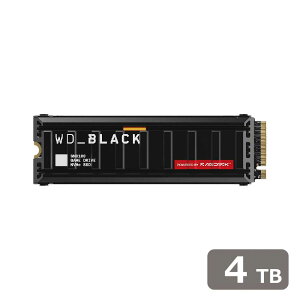 SANDISKbTfBXN WD_BLACK SN8100 V[Y Q[~O M.2 2280 PCIe Gen5x4 NVMe 2.0 ڑSSD (q[gVNtE4TB) WDS400T1XHM