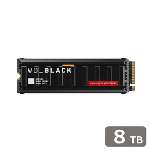 SANDISKbTfBXN WD_BLACK SN8100 V[Y Q[~O M.2 2280 PCIe Gen5x4 NVMe 2.0 ڑSSD (q[gVNtE8TB) WDS800T1XHM