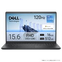 DELL｜デル 15.6型 ノートパソコン Dell 15 DC15250（Core i5-1334U/メモリ 16GB/SSD 512GB/Office）-カーボンブラック ND65-FWHBBJ