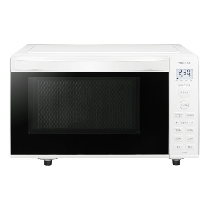 楽天市場】東芝 電子レンジ 17L （縦開き扉） ホワイト ER-S6B(W 