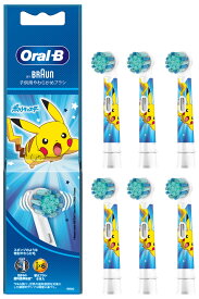 ブラウン 子供用やわらかめ替えブラシ　（電動替えブラシ）　(ブルー)　【6本入り】 EB10S-6-PKMBL BRAUN　Oral-B（オーラルB） [EB10S6PKMBL]