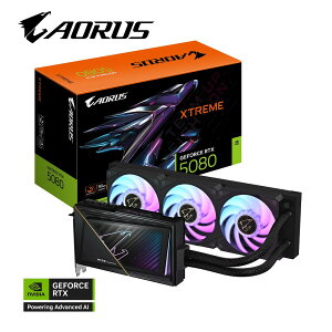GIGABYTEbMKoCg GIGABYTE NVIDIA GeForce RTX 5080 GDDR7 16GB / PCI Express 5.0 OtBbNX{[h GV-N5080AORUSX W-16GD