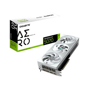 GIGABYTEbMKoCg GIGABYTE NVIDIA GeForce RTX 5070  NGC^[ I[o[NbN OtBbN{[h GV-N5070AERO OC-12GD