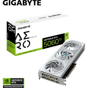 GIGABYTEbMKoCg GIGABYTE GeForce RTX 5060 Ti AERO OC 16G / PCI Express 5.0 OtBbNX{[h GV-N506TAERO OC-16GD