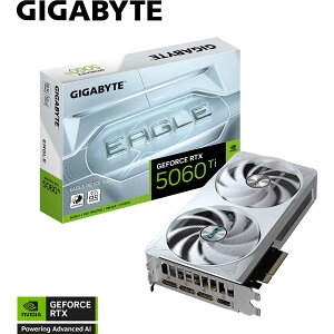 GIGABYTEbMKoCg GIGABYTE GeForce RTX 5060 Ti EAGLE OC ICE 16G GV-N506TEAGLEOC ICE-16GD