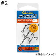 がまかつ ダブル 21 ナノスムースコート #2 5本 ダブル21ナノスムースコート#2 Gamakatsu DOUBLE21