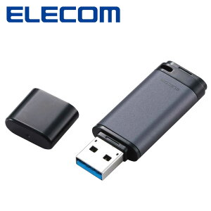 �G���R���bELECOM USB������ 128GB �L���b�v�� USB 3.2 Gen1 �ǂݍ��ݍő�150MB/s �Í���AES256 �f�[�^�ی�\�t�g�Ή��@�p�X���[�h���b�N�Ή� �A���~�{�f�B Windows/macOS�Ή� �L���b�v�㕔���� �X�g���b�v