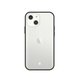グルマンディーズ iPhone14 Plus用 耐衝撃ケース IIIIFIT CLEAR（ブラック） IFT-125BK