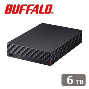 obt@[bBUFFALO USB3.2(Gen1)Ή CMR HDD̗p OtHDD 6TB HD-EDC6U3-BA