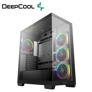 DeepCool�b�f�B�[�v�N�[�� Mini-ITX / Micro-ATX / ATX�Ή� �~�h���^���[�^PC�P�[�X CG580 4F V2�i�u���b�N�j R-CG580-BKADA4-G-2