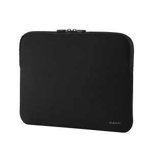 �G���R�� �p�\�R���P�[�X PC�P�[�X 14�C���` ���� ���^ �ϏՌ� �_�u���t�@�X�i�[�y MacBook Air / Pro Dell HP Lenovo �Ȃ� ~14�C���`�܂ł� �m�[�g�p�\�R�� ���[�� �z �X���[�u�i�u���b�N�j BM-IBTHNP14BK