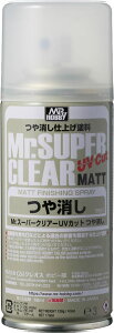 GSIクレオス Mr.スーパークリアーUVカットスプレー(つや消し)【B523】