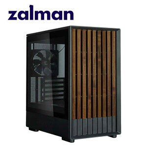 ZALMAN�b�U���}�� Micro-ATX�AMini-ITX�Ή� �~�j�^���[ PC�P�[�X P10 NAMU Black�i�u���b�N�j P10NAMUBLACK