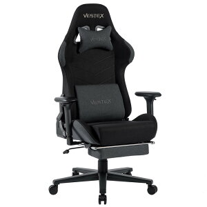 VESTEX(�x�X�e�b�N�X) �Q�[�~���O�`�F�A S1�V���[�Y �J���[�t�@�u���b�N���f�� �t�b�g���X�g����i�u���b�N�j VES-S1FTBK