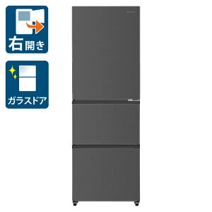 �i�W���ݒu����_A�G���A�̂݁j�n�C�Z���X 358L 3�h�A�①�Ɂi�u���b�N�j�y�E�J���z HR-GC360KB Hisense [HRGC360KB]