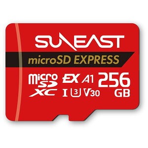 SUNEAST�b�T���C�[�X�g microSD Express Card 256GB SE-MSE256G20P1F �yNintendo Switch 2�Ή��i����m�F�ρj�z