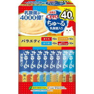 猫用おやつ CIAO ちゅ〜る 乳酸菌入り バラエティ 40本入り いなばペットフード SC-237ニユウサンキンVBO…