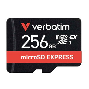 Verbatimbo[xC^ microSDXC Express Card 256GB EXMXCN256GJRZV2 EXMXCNV[YyNintendo Switch 2mFρz
