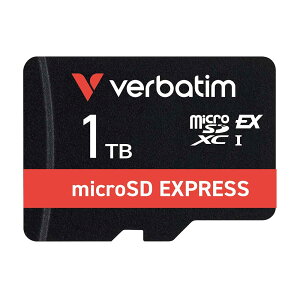 Verbatimbo[xC^ microSDXC Express Card 1TB EXMXCN1000GJRZV2 EXMXCNV[YyNintendo Switch 2mFρz