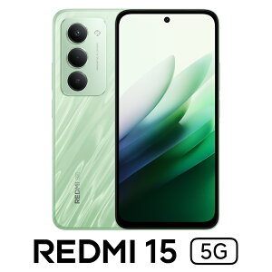 Xiaomi�i�V���I�~�j REDMI 15 5G (8GB/256GB) -���b�v���O���[���iSIM�t���[�Łj MZB0L90JP