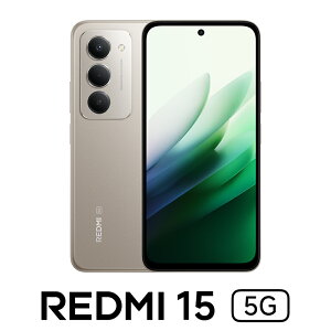 Xiaomi�i�V���I�~�j REDMI 15 5G (8GB/256GB) -�^�C�^���O���[�iSIM�t���[�Łj MZB0L95JP