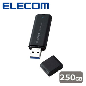 GRbELECOM SSD Ot 250GB USB3.2 Gen1 Ǐoő400MB/b ^ |[^u Lbv ϏՌ y Windows Mac p\R PS5 PS4 er^ Ή ziubNj ESD-EMC0250GBK