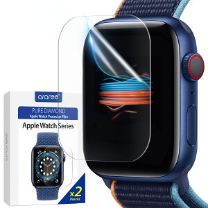 araree Apple Watch SE / Series 6 / 5 / 4 [ 44mm ] �ی�t�B���� PURE DIAMOND�i2������j AR20499AW