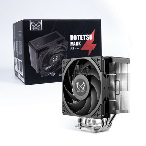 �T�C�Y�bSCYTHE �ՓO MARK4 120mm�T�C�h�t���[ CPU�N�[���[�i�u���b�N�j KOTETSU MARK4 SCKTT-4000