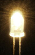 ELEKIT 超高輝度LED（電球色・5mm)【LK-5WM】