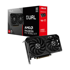 ASUSbGCX[X ASUS DUAL Radeon RX 9060 XT 16GB GDDR6 fAt@ OtBbN{[h DUAL-RX9060XT-16G