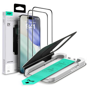 ESR iPhone 17 Pro Max�p UltraFit Classic 2�{���x ���x9H���ւ�Ώ����K���X�i2������j 1D88100202