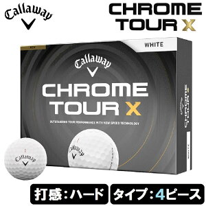 �L�����E�F�C �N���� �c�A�[ X �S���t�{�[�� 1�_�[�X 12����(�z���C�g) CW26-C/TRX-WH Callaway CHROME TOUR X 2026�N���f�� �S���t