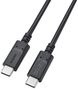 �G���R�� 240W PD EPR USB Type-C �P�[�u�� eMarker 480Mbps 1.5m�i�u���b�N�j MPA-CCPE15BK