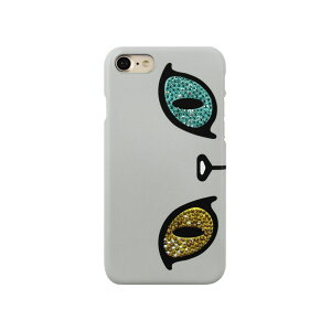 GAZE(QCY) iPhone SE(3/2)/8/7p n[hP[X Kuncat X Gaze Swarovski Odd-eyeiO[j GZ8022I7