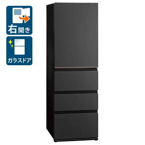 �i�W���ݒu����_A�G���A�̂݁j�A�N�A 452L 4�h�A�①�Ɂi�}�b�g�N���A�u���b�N�j�y�E�J���z AQR-VZA45A-K AQUA DELIE+ [AQRVZA45AK]