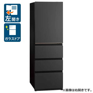 �i�W���ݒu����_A�G���A�̂݁j�A�N�A 452L 4�h�A�①�Ɂi�}�b�g�N���A�u���b�N�j�y���J���z AQR-VZA45AL-K AQUA DELIE+ [AQRVZA45ALK]