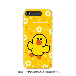 LINE FRIENDS iPhone SE(3/2)/8/7p nCubhP[X LINE FRIENDS LIGHT UP CASEiT[GbOj KCL-LSA002